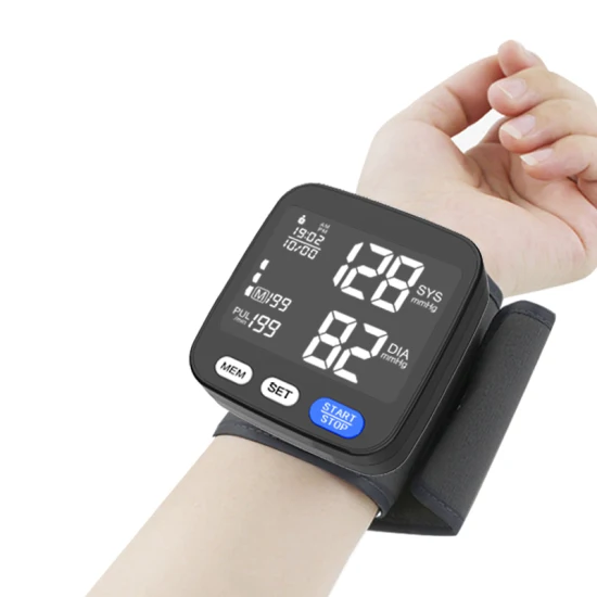 CE/ISO 13485/510K 인증서가 포함된 가장 인기 있는 의료 공급 디지털 Bp 기계 손목 혈압 모니터