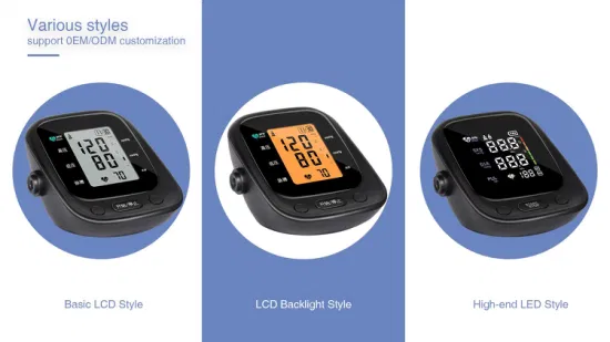 CE&FDA 승인 의료 자동 상박 디지털 혈압 모니터